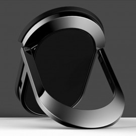 3 in 1 Metal Strong Adhesive 360 Degree Rotation Finger Ring Stand Phone Holder