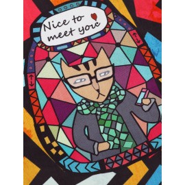 Cartoon Cute Cat Pattern Soft Anti-slip Door Blanket Rug Carpet Kitchen Floor Mat Indoor Outdoor Decor