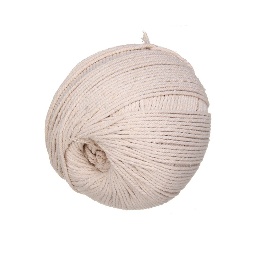 Cotton Twisted Cord Handmade Jute Bundle Rope Home Decor Crafts 5mm/100M