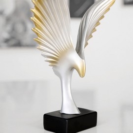 Creative Beautiful Wings Desk Ornament Resin Novelty Blue White Home Decoration Craft Idea Gift