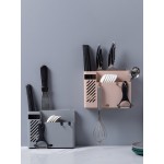 Creative Multifunction Kitchen Storage Organization Drain Chopstick Cage Wall Mounted Spoon Fork Racks Holder