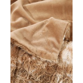 Double Sided Tie-Dyed Blanket Sofa Cover Blanket Lunch Break Blanket