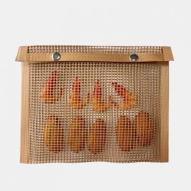Non-Stick Mesh Grilling Bag For Outdoor Picnic Tool  Non-Stick BBQ Bake Bag Barbecue Accessories