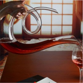 Snail Wine Pouring Tool Transparent Crystal Glass Wine Decanter Creative Shape Barware Set