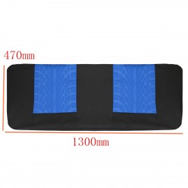 Universal 9PCS Full Set  Auto Seat Covers Tyre Track Embossed Car Seat Cover For Car Truck SUV Van 4 Colors Durable Polyester Material