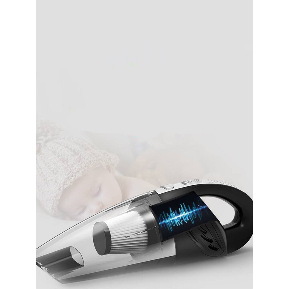 Wireless Vacuum Cleaner Led Light 120w High Power Dry Wet Portable Handheld Cordless Car Vacuum